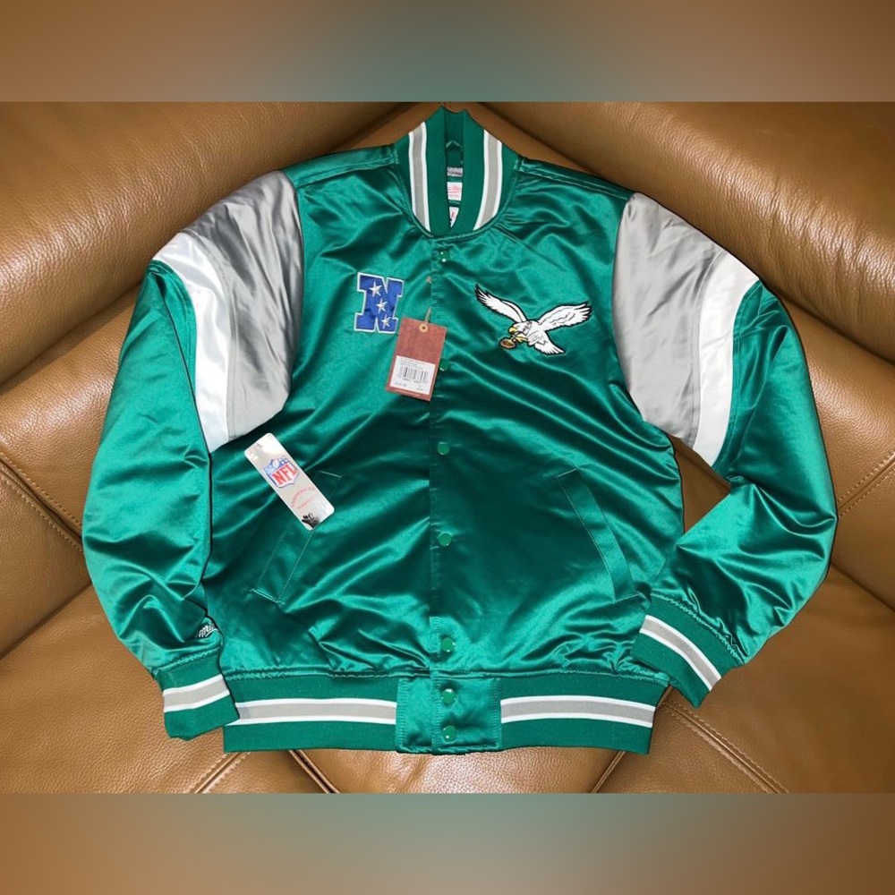 Philadelphia Eagles Heavyweight Satin Jacket
